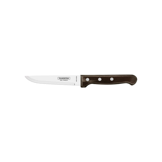 Jumbo Steak Knife Smooth, brown - Braai - Tramontina- TRM-21414095
