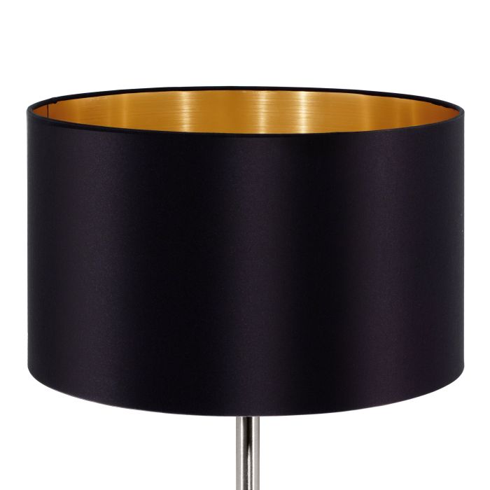 Eurolux - Maserlo Table Lamp 230mm Black and Gold - Lighting, Lights - T367BG