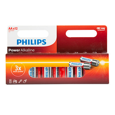 Philips Philips Power Alkaline AA 12-window pack - AV586