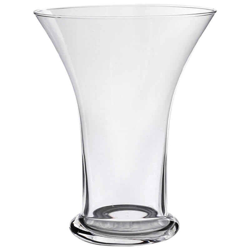 Gardenia Glass Flower Trumpet Vase