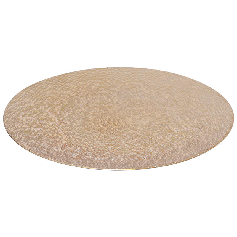 Underplate - Gold Textured - 33cm
