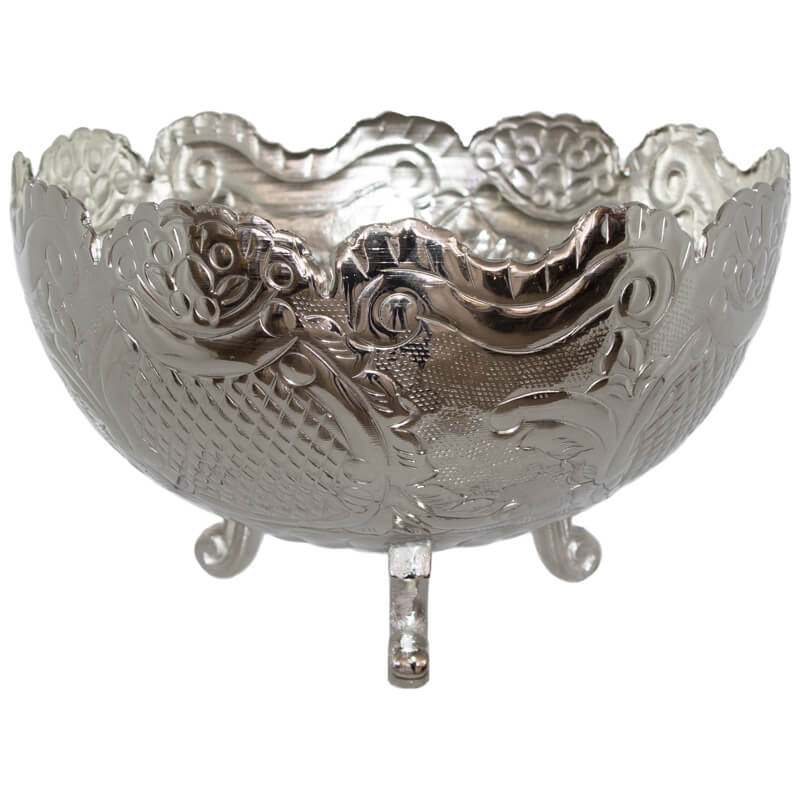 Victoria Footed Metal Bowl (20 x 32 cm)