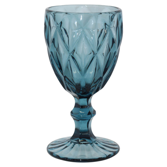 Trent Wine Glass in Blue - 200ml