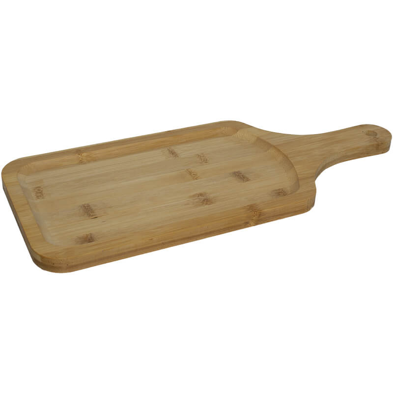 Tray - Bamboo with a Handle - 40 x 14 cm, Serving Board