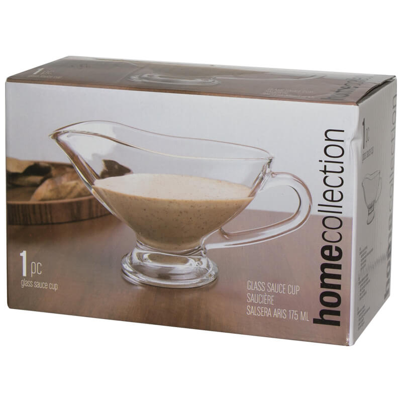 Basic Glass Sauce Boat (175ml)