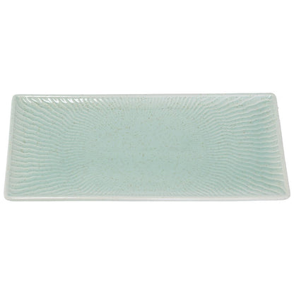 Sage Rectangular Ceramic Plate (23 X 12cm)