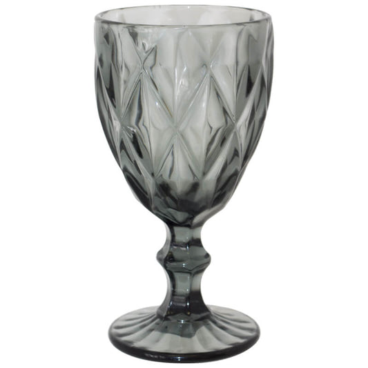 Trent Wine Glass in Smokey Grey - 200ml