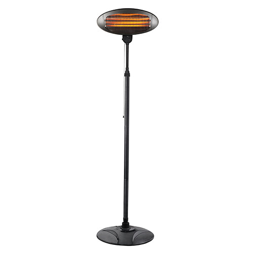 Eurolux - Radiant Free-standing Quartz Heater 2000W Indoor or Outdoor - Heaters - RHE22