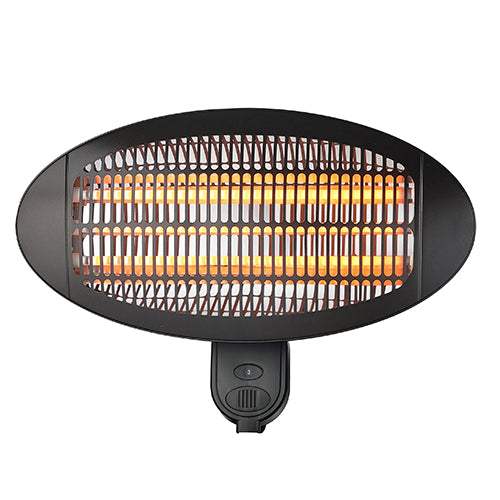 Eurolux - Wall-mounted Quartz  Heater 2000W Indoor or Outdoor - Heaters - RHE23