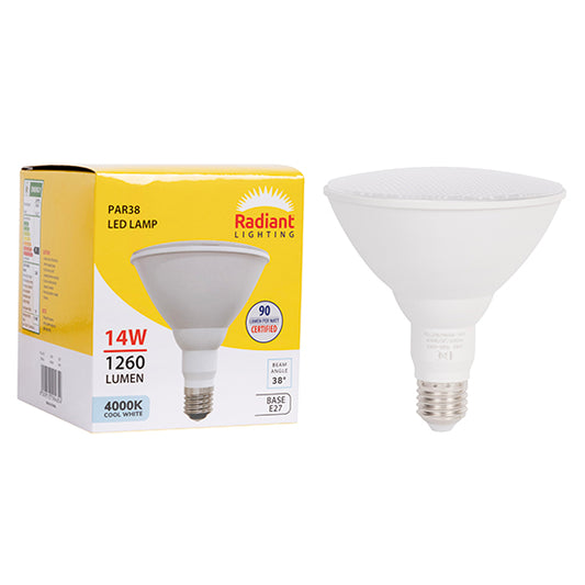 Radiant - PAR38 E27 LED 12w 5000K - RLL278