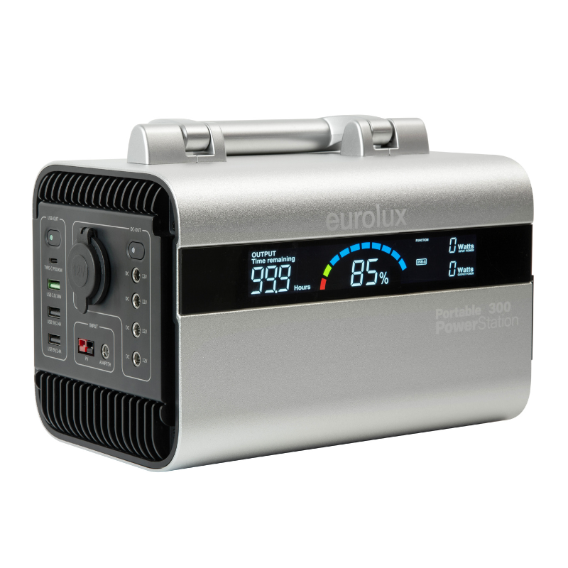Eurolux -  Rechargeable Portable Power Station 300W - H297