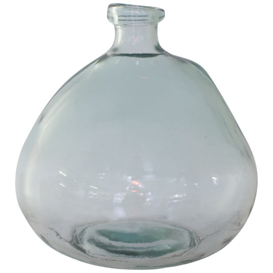 Recycled Organic Glass Vase 23cm