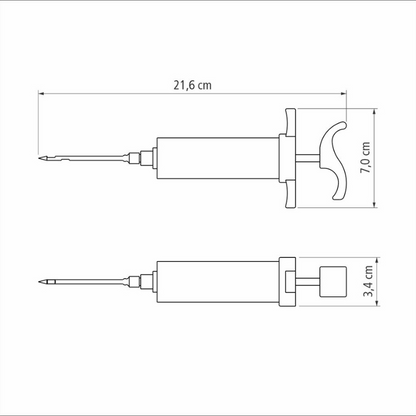 Seasoning Injector (blister packaging) - Braai - Tramontina- TRM-26462100
