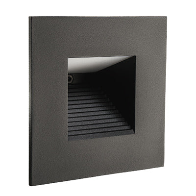 Eurolux - Capella Isosafe Foot Light Black LED 1.7w 2700K Wall Light - Lighting, Lights - W116B
