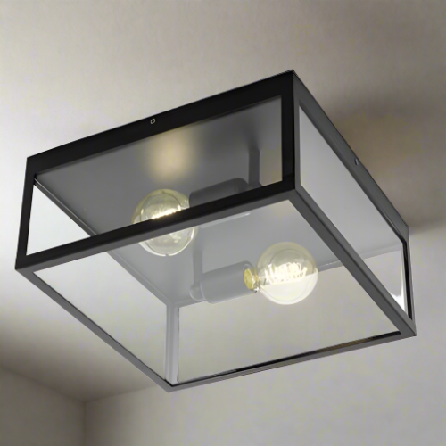 Eurolux - Charterhouse Square Ceiling Light Black - Lighting, Lights - C471