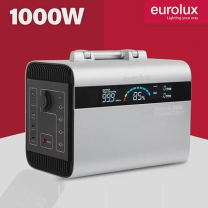 Eurolux - Rechargeable Portable Power Station 1000W - H299