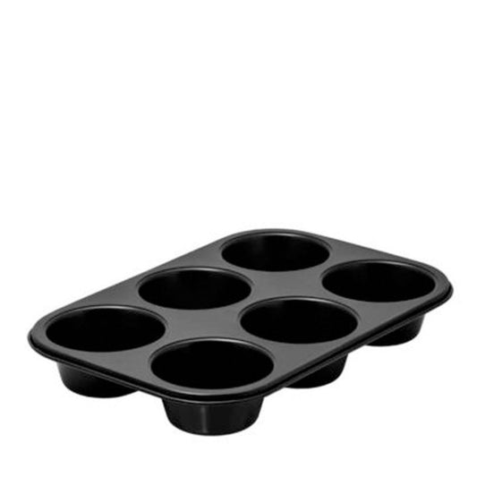 6 Cup Muffin Tray - Aluminium  Non-Stick