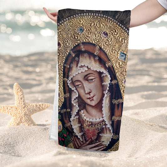 Ave Maria Beach Towel