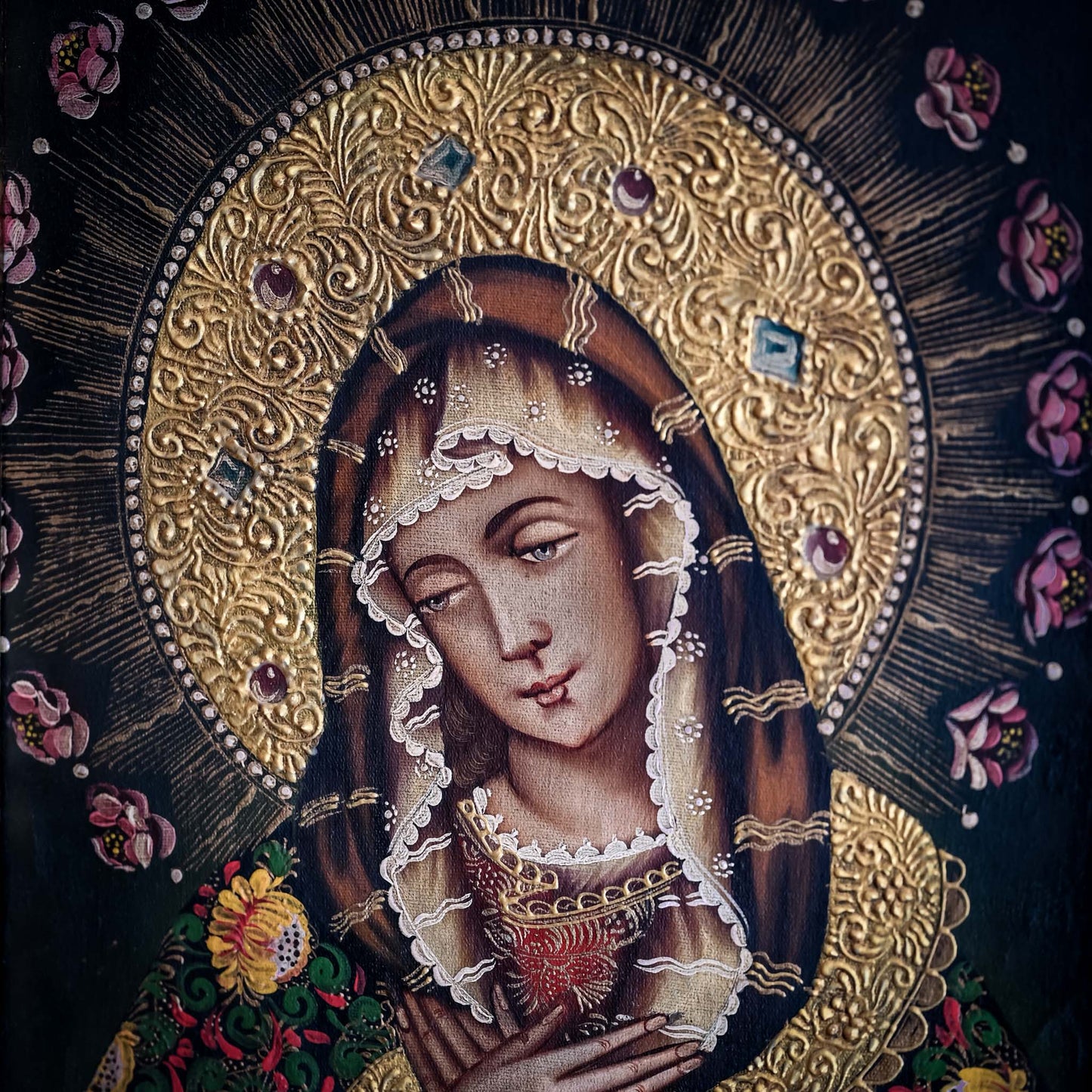 Ave Maria Japanese Apron