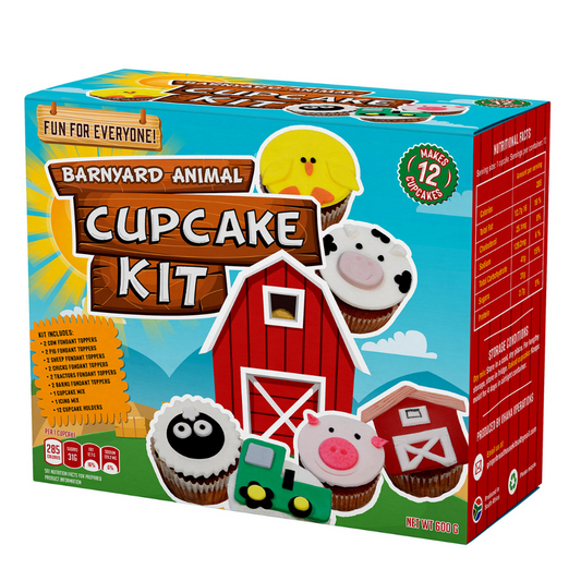 Barnyard Animal Cupcake Kit