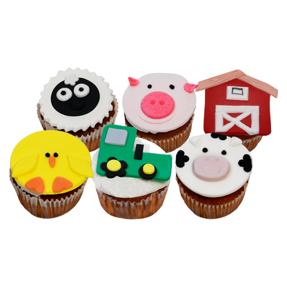 Barnyard Animal Cupcake Kit