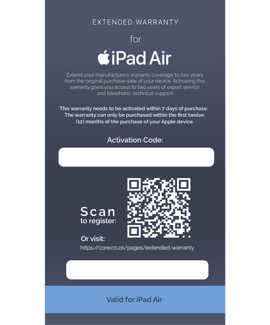 Apple - Extended Warranty: iPad Air - N6113