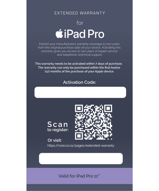 Apple - Extended Warranty: iPad Pro 11â€ - N6114