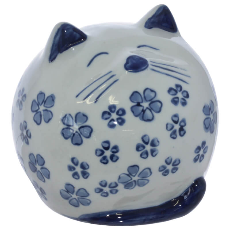 Blue Daisy Cat 13cm