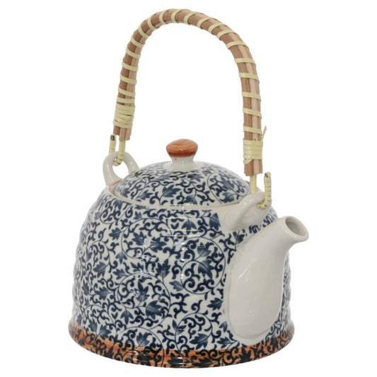 Delft Fusion Ceramic Teapot