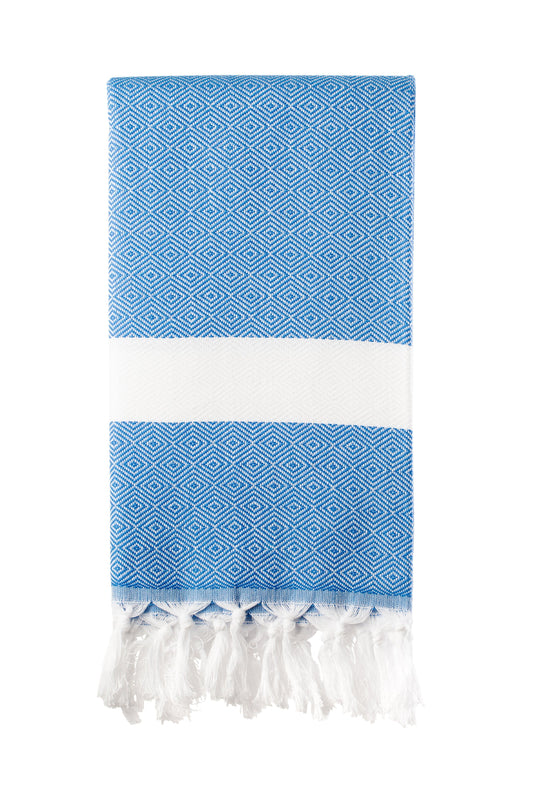 Dimanta Royal Blue Turkish Towel