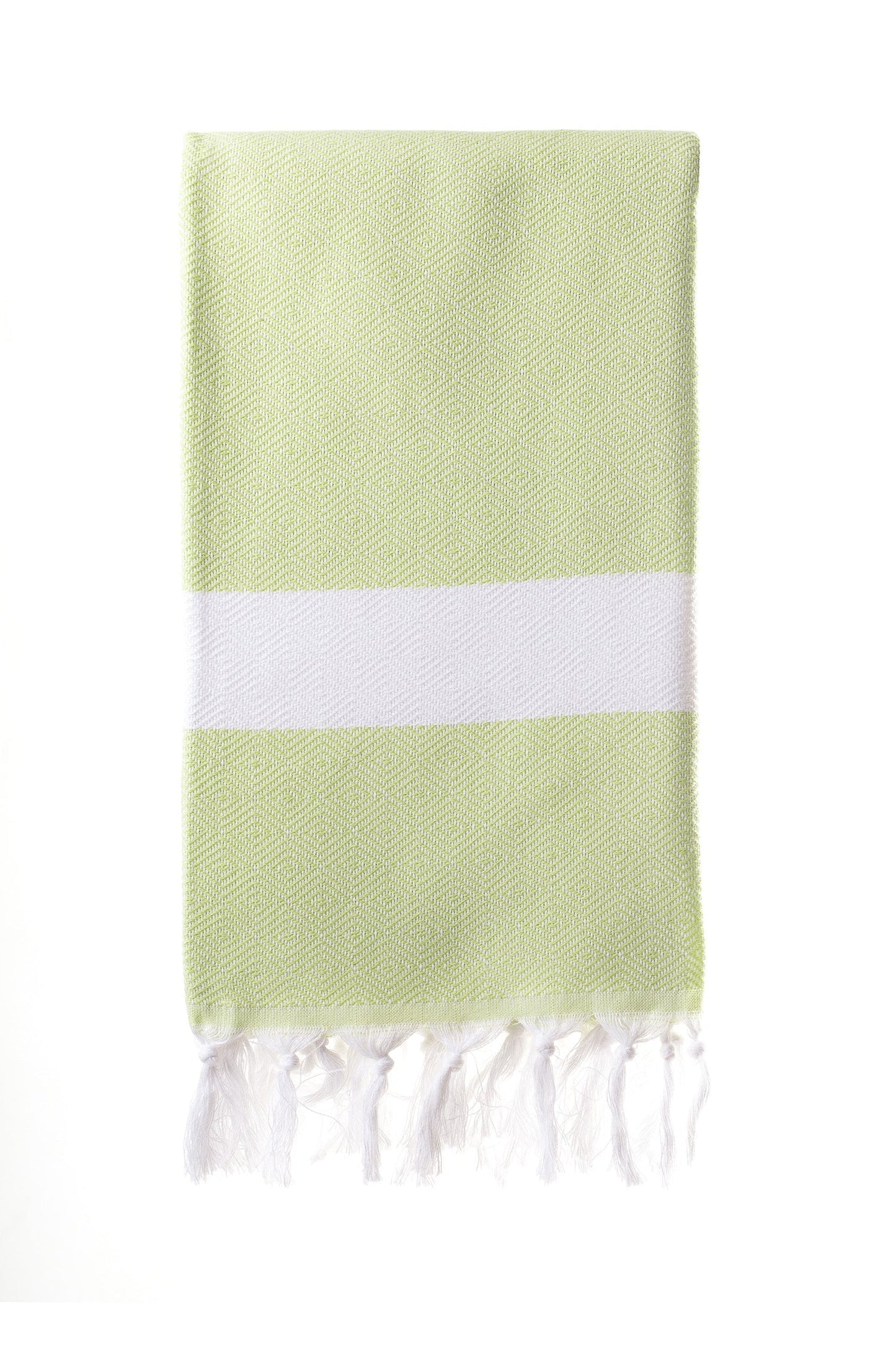 Dimanta Lime Green Turkish Towel