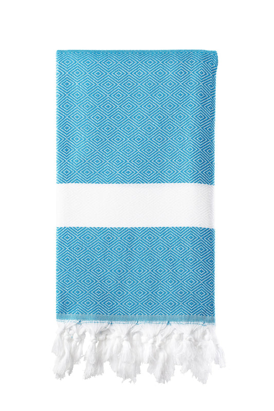 Dimanta Turquoise Turkish Towel
