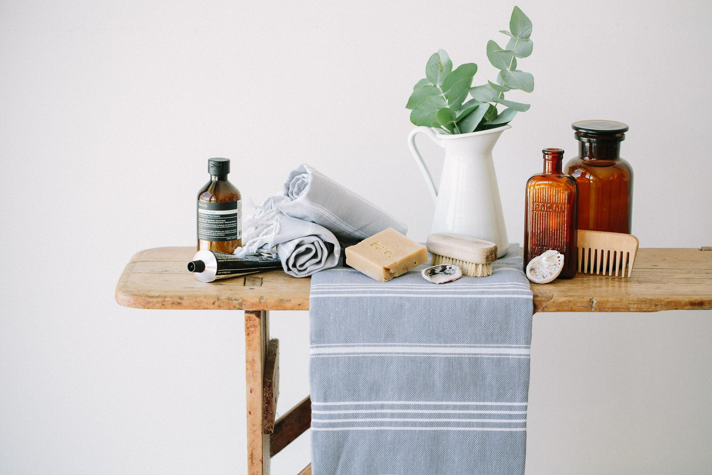 Elim Hand Towel Dark Grey