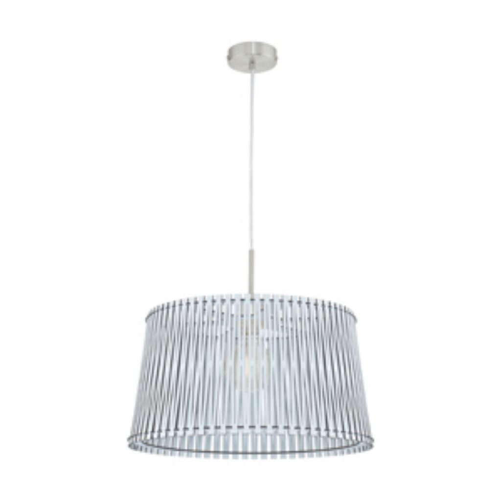 Eurolux - Sendero Pendant 450mm White Wood - Lighting, Lights - P175W