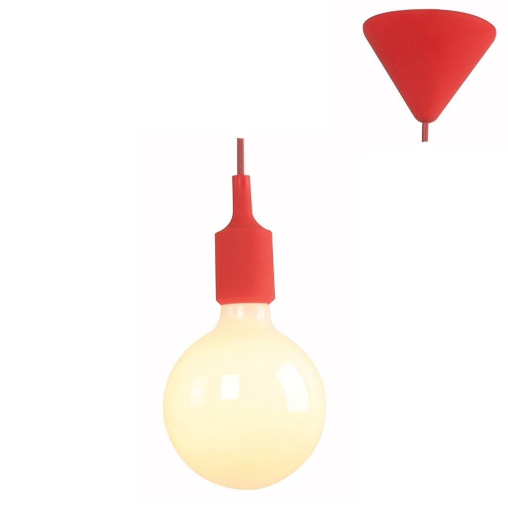 Eurolux - Silicone Pendant Red - Lighting, Lights - P470RD