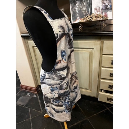 Kommetjie Blues Japanese Apron