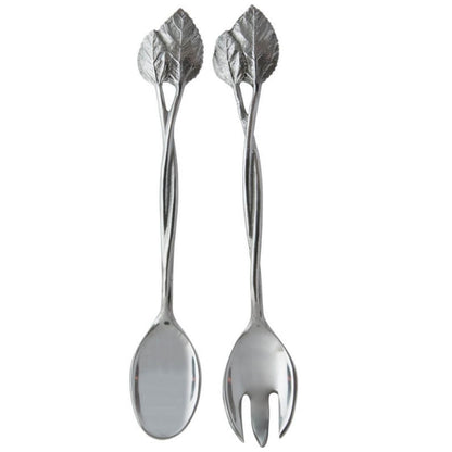 Leaves Salad Server Set