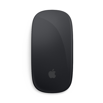 Apple - Magic Mouse - Black Multi-Touch Surface - MMMQ3Z/A