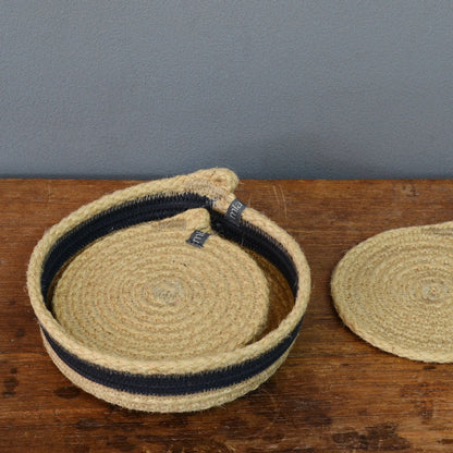 Coasters (set of 6) - Jute