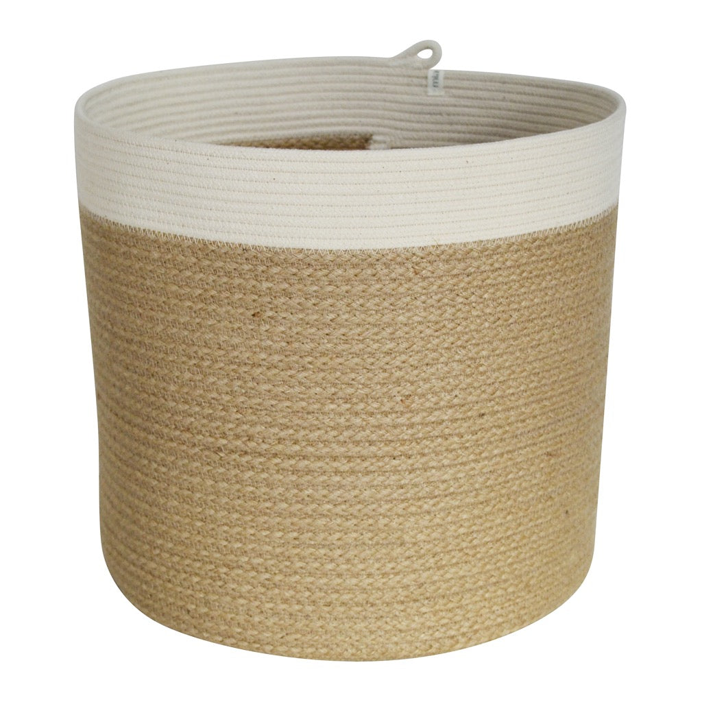 Cylinder Basket - Jute Jungle