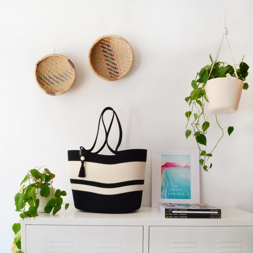 Hanging Planter - Ivory