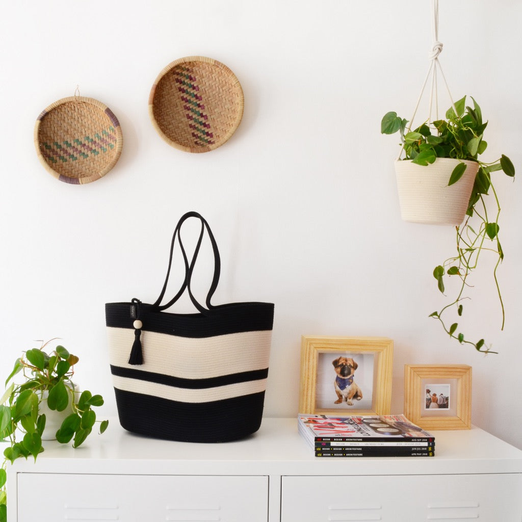 Hanging Planter - Ivory