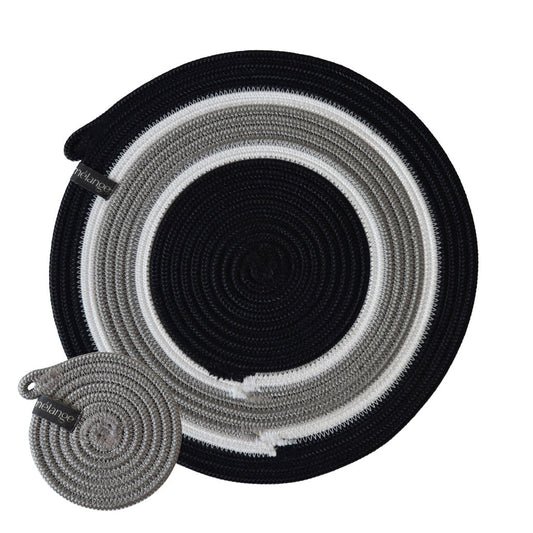 Coasters (set of 4) - Mbizi Grey