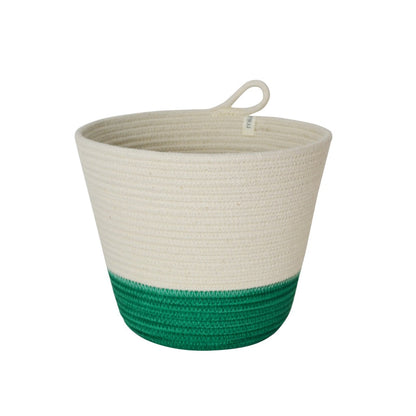 Planter Basket - Green Block