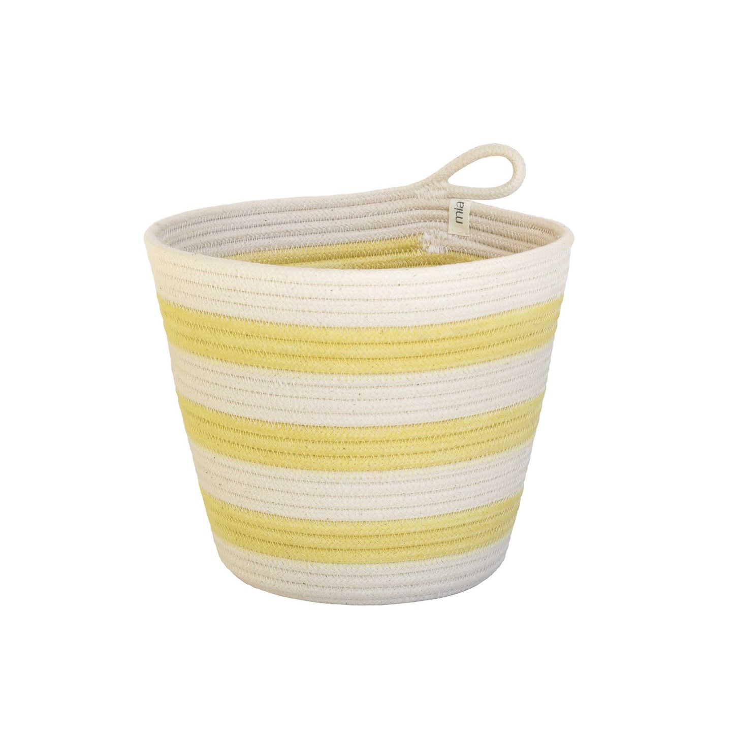 Planter - Banana Yellow Striped