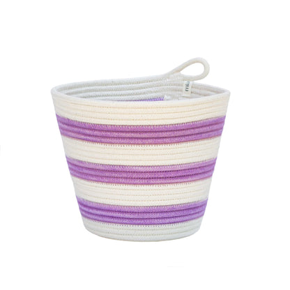 Planter - Berry Purple Striped