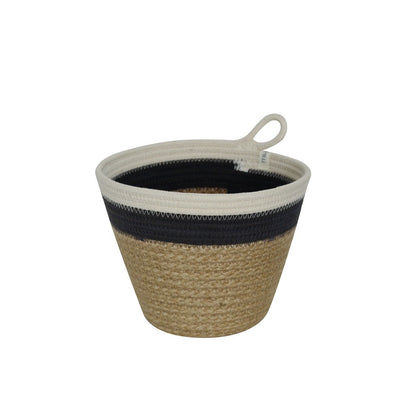 Planter Basket - Charcoal Jute Jungle