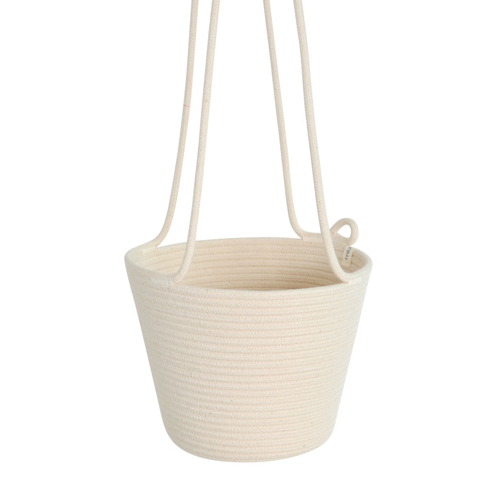 Hanging Planter - Ivory