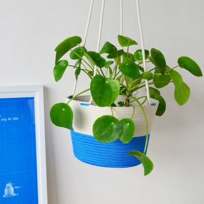 Hanging Planter - Ocean Blue Only