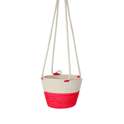 Hanging Planter - Flamingo Pink Only